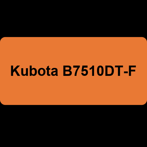 Kubota B7510DT-F